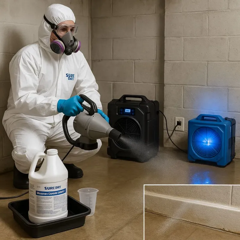 Sanitization and Odor Removal process in Newmanstown, PA